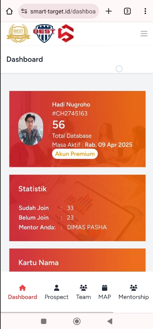 Tutorial Mengubah Foto Profil Smart Target