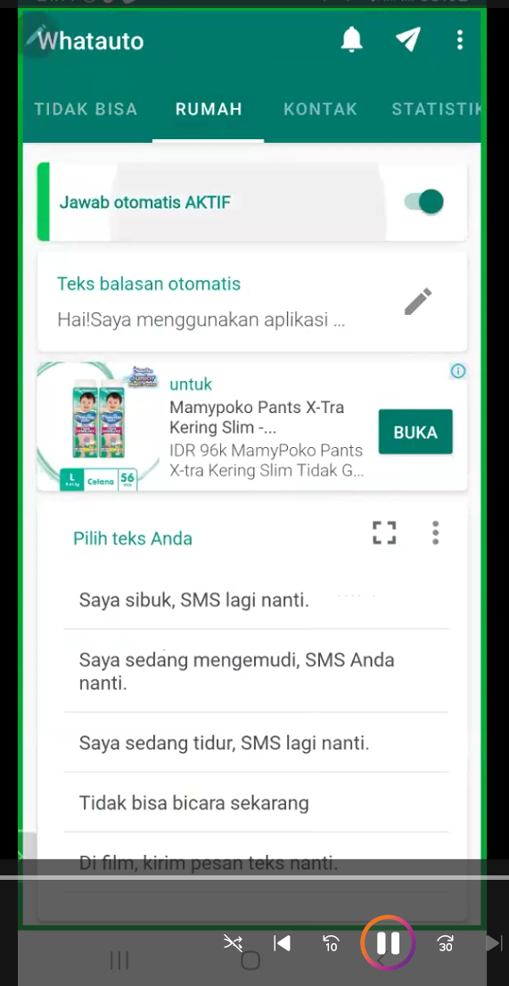 Cara Menggunakan Whatsapp Auto